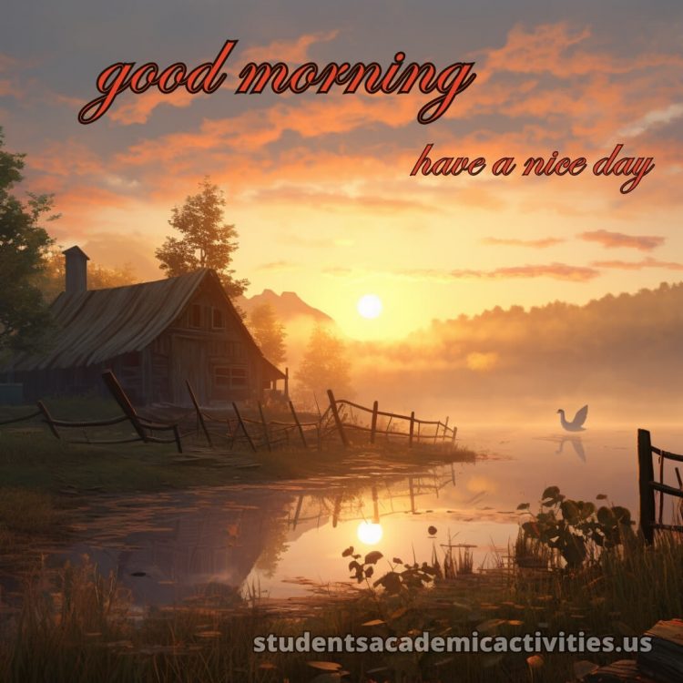 Good morning have a nice day images picture dawn gratis