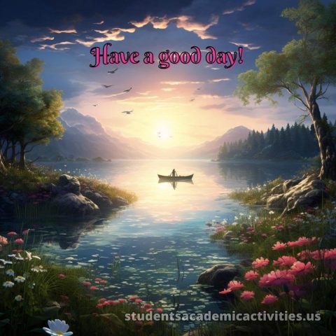 Have a nice day images picture boat gratis