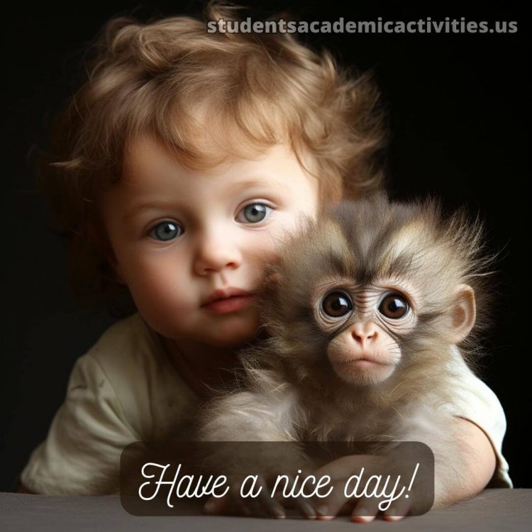 Have a nice day images picture monkey gratis