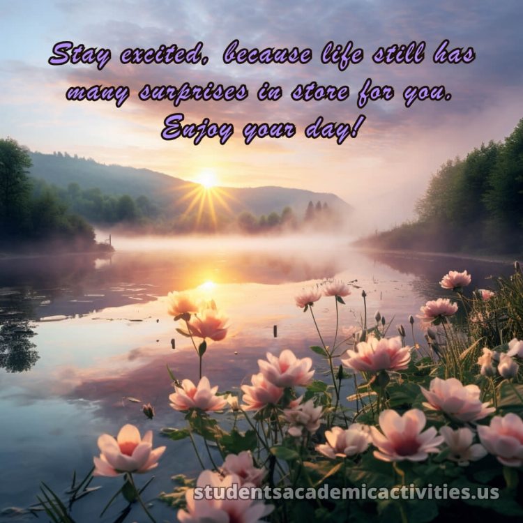 Have a nice day quotes picture sunrise gratis