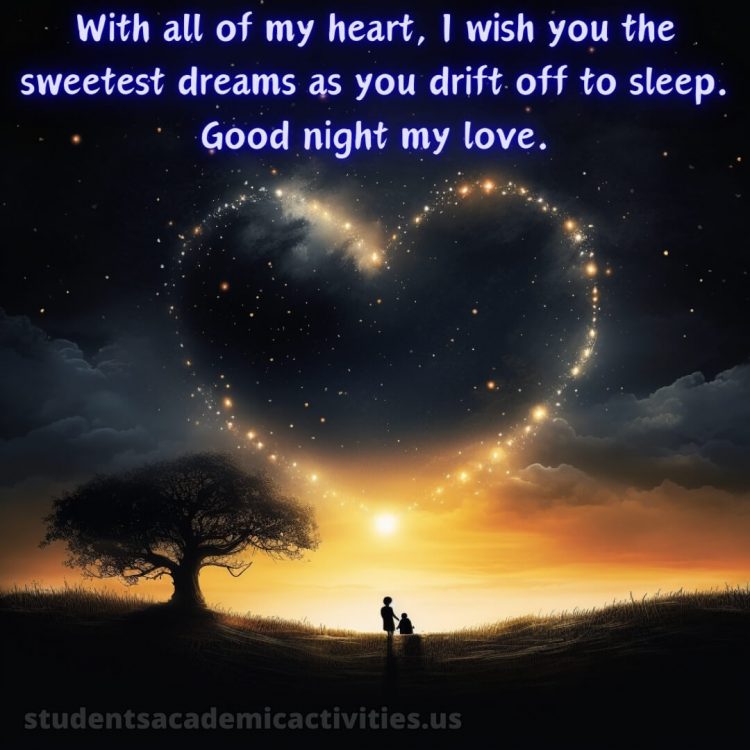 Good night message for love picture stars gratis