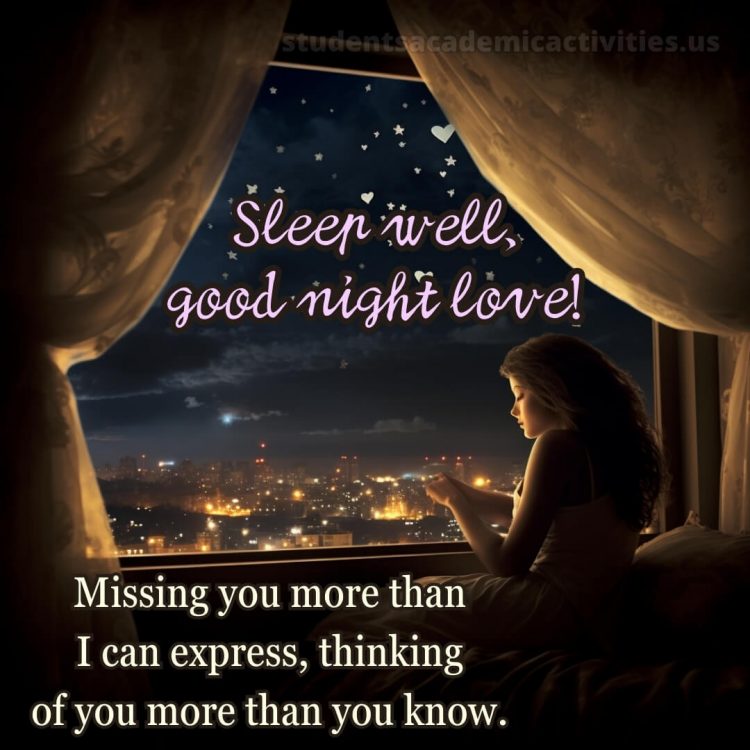 Good night message for love picture town gratis