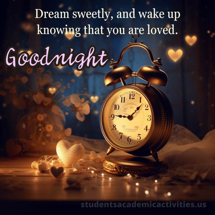 Good night msg for love picture clock gratis