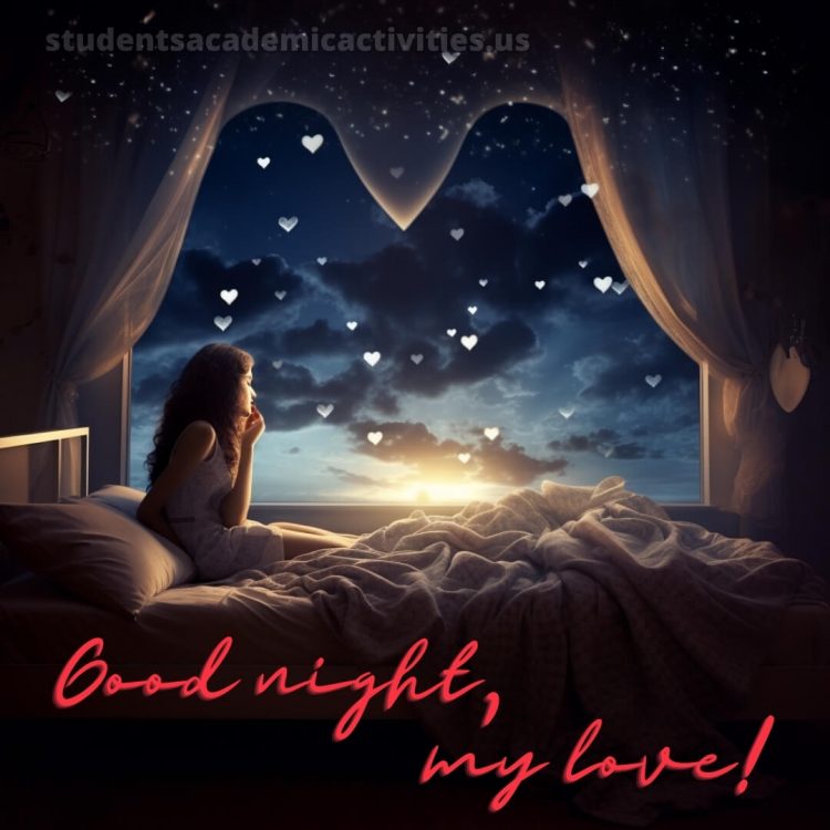 I love you good night picture sky gratis